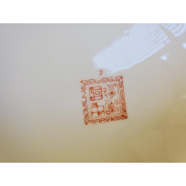 Vintage Mid Century Chinese Millefleur Thousand Flowers Famille Rose Porcelain Tea Service - 28 Pieces For Sale - Image 10 of 10