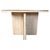 Vintage Travertine and Brass Console Table, 1970s For Sale - Image 13 of 13