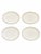 Vintage Ironstone Oval Petite Serving Platters With Gold Rim - Set of 4 For Sale In San Diego - Image 6 of 6