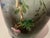 Glass Hand Painted Opaline Glass Vase Attributed to Baccarat For Sale - Image 7 of 7
