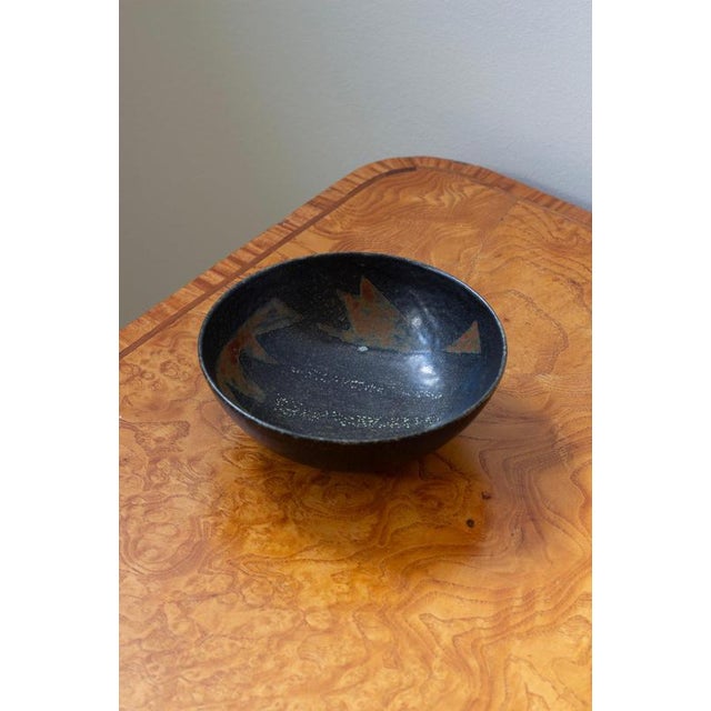1950s Stoneware Bowl from Carl-Harry Stålhane, Sweden, 1950s For Sale - Image 5 of 9