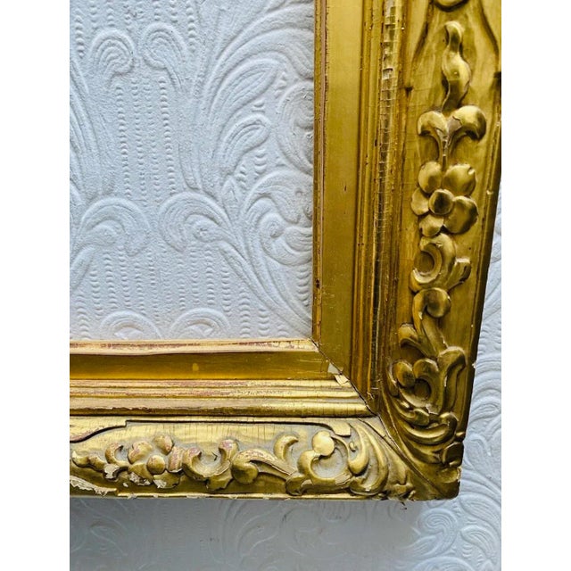 Antique 1910s Newcomb Macklin Gold Gilt Frame For Sale - Image 9 of 13
