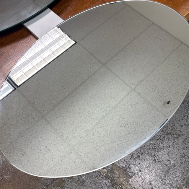 Tonelli Italian Three Oval Wall Mirrors For Sale - Image 10 of 12