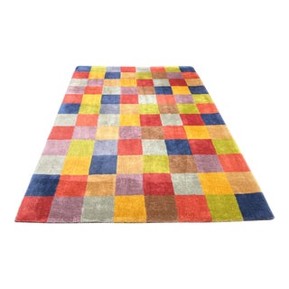 5ft6in × 7ft8in Nani Marquina Cuadros 1996 Rug For Sale