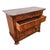 French 19th Century French Louis Philippe Burl Walnut Commode With Marble Top For Sale - Image 3 of 18
