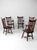 Wood Vintage Bennington Vermont Windsor Dining Chairs Set of 5 For Sale - Image 7 of 18