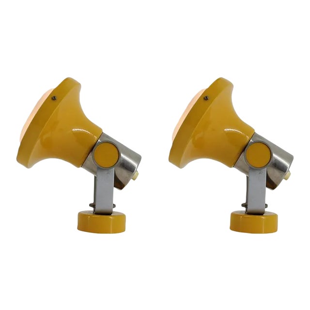 Mid-Century Wall or Table Lamps by Pavel Grus, 1970s, Set of 2 For Sale