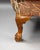 Queen Anne Walnut Three Seat Sofa, 1930 For Sale - Image 6 of 7