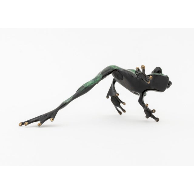 Late 20th Century Tim Cotterill "Frogman" Bronze Sculpture For Sale - Image 5 of 10