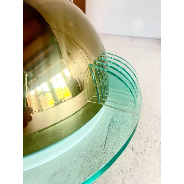 Vintage Half Moon Wall Lights, 1980s, Set of 2 For Sale - Image 4 of 8
