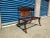 Mid-Century Modern Modern Walnut Klismos Style Settee For Sale - Image 3 of 9