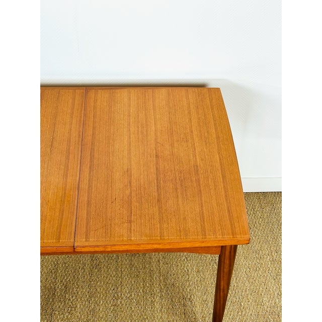 Scandinavian Extendable Teak Dining Table, 1960 For Sale - Image 10 of 18