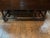 Vintage Colonial Revival Solid Oak Drop-Leaf Sofa Table For Sale In Dallas - Image 6 of 6