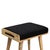 Modern Velvet Upholstered Footstool With Wooden Tray Frame For Sale - Image 3 of 8