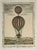 Tan Vintage Framed Hot Air Balloon Prints - Pair For Sale - Image 8 of 12