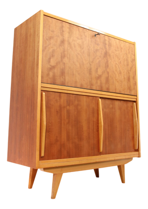 Mid-Century Modern Scandinavian Bar Cabinet, 1950s