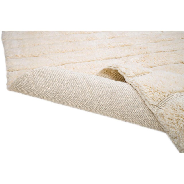 Hand-Knotted Wool Rug by Azele Studio For Sale - Image 9 of 12