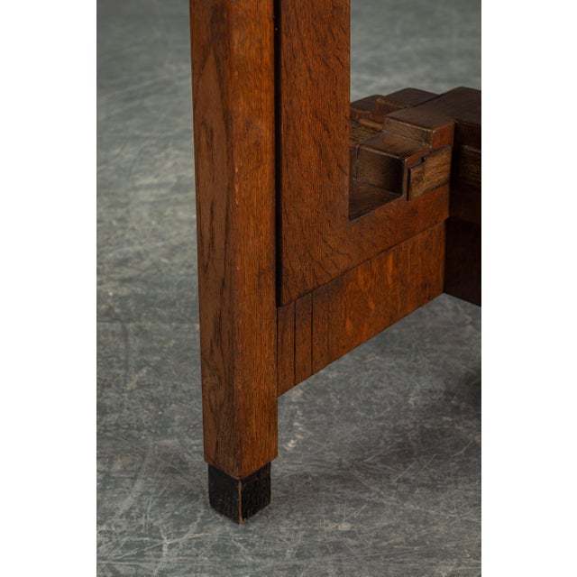 1920s Amsterdam School Side Table, 1920s For Sale - Image 5 of 12