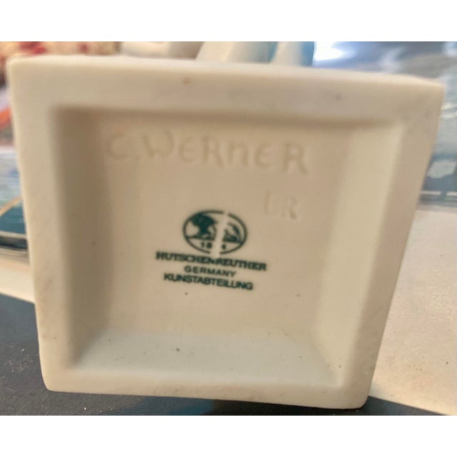 Hutschenreuther China Hutschenreuther Germany Lovely Porcelain Figurine Signed C Werner For Sale - Image 4 of 7