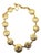 Chanel Vintage Gold Plated CC Coin Medallion Chain Necklace For Sale