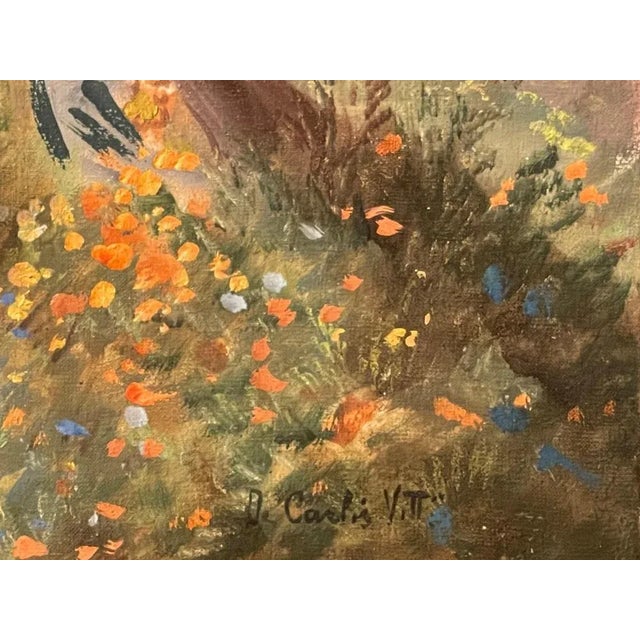 De Carlis, Country Scene, 20th Century, Oil Painting on Canvas, Framed For Sale - Image 4 of 7