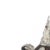 Silver - Squirrel Box, Luiz Ferreira (1909-1994). Portuguese, 20th century, silver box with coconut shell body, with...