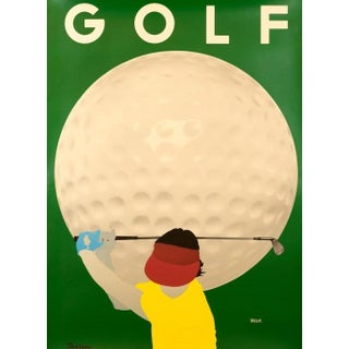 1984 Razzia, "Golf" Poster For Sale
