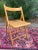 Mid 20th Century Mid 20th Century Cane Italian Folding Chair For Sale - Image 5 of 7