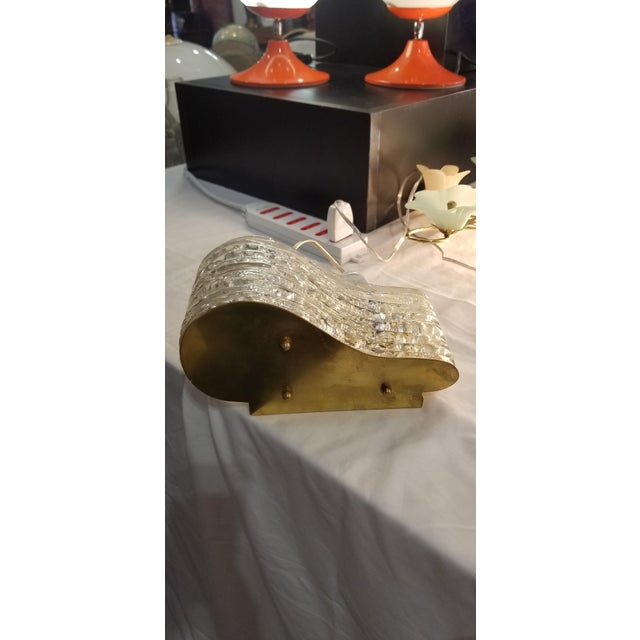 Pair of 1960s Venetian Swirl Glass Sconce For Sale In Chicago - Image 6 of 7