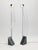 Metal Postmodern Lamps in Metal and Plastic, 1980s, Set of 2 For Sale - Image 7 of 7