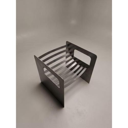 Nerve Armchair in Stainless Steel by Metalmorphosis Studio For Sale - Image 6 of 13