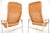 1960s Vintage Chrome and Rattan Chairs by Dirk Van Sliedregt for Gebroeders Jonkers Noordwolde, 1960s, Set of 2 For Sale - Image 5 of 12