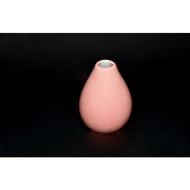 Pink Mini Vases Japanese Wabi Sabi Mini Art Vase Pastels Set of 7 For Sale - Image 8 of 12