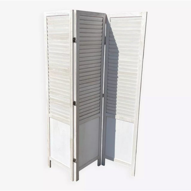 Vintage Screen in Wood, 2010s For Sale - Image 11 of 11