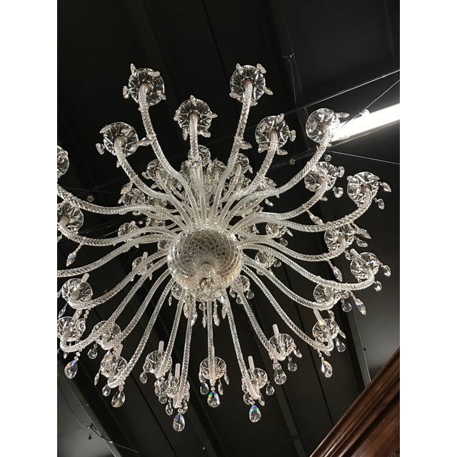 Strass Large Crystal Chandelier | Chairish
