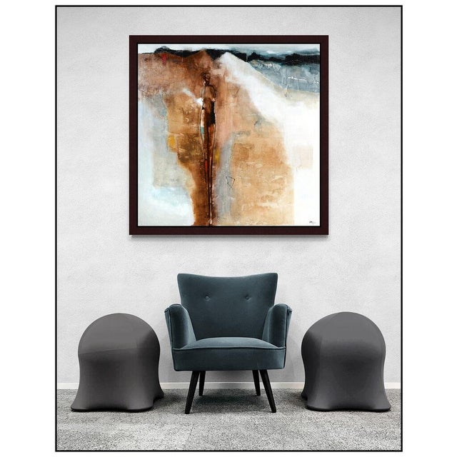 Message us to inquire about custom framing options! (Included for free with every purchase) The artwork here, "L'oceanique...