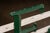 Metal Vintage "Restaurants" Painted Aluminum Lettering Sign For Sale - Image 7 of 10