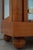 Brown Hickory White Genesis Collection Biedermeier Curio Cabinet For Sale - Image 8 of 17