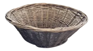 Antique Wicker Laundry Basket