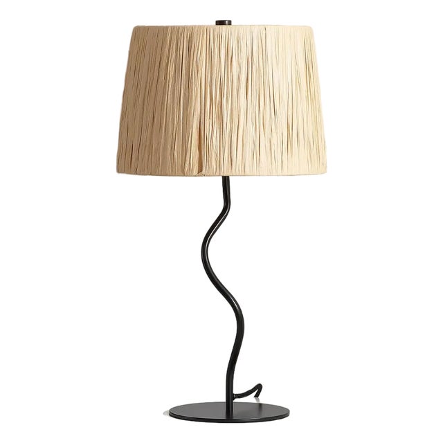 Illuminate your space with the sleek elegance of the Ziggi table lamp. Standing at 24.25 inches tall, this lamp offers a...