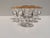Murano Wine Glasses with Gilt Medici Rims, 1970s, Set of 6 For Sale - Image 4 of 11