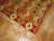 Mid 20th Century Vintage Zabihi Collection Bright Turkish Kilim Geometric Tribal Flat-Weave - 5'8" x 8'4" For Sale - Image 5 of 6