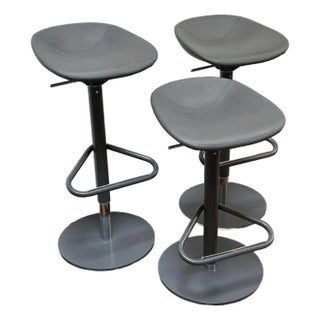 Calligaris Palm Adjustable Counter Stools, Set of Three For Sale