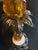 Metal Mid 20th Century Hollywood Regency Amber Lucite, Brass and Marble Smoking Pedestal For Sale - Image 7 of 8