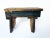 Antique Blue Primitive Milking Stool Early 20th Century For Sale - Image 4 of 7