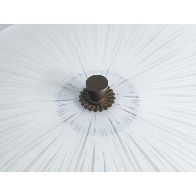 Art Deco Bronze and Glass Lamp, Early 20th Century For Sale - Image 6 of 14