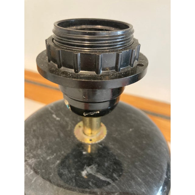 1980s Post Modern Marble Table Lamp For Sale - Image 6 of 11