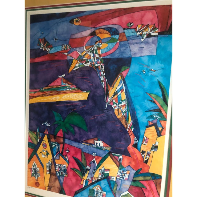 Modern Modern Original Miles Blatt Signed Print, Living Along the Cooper For Sale - Image 3 of 12