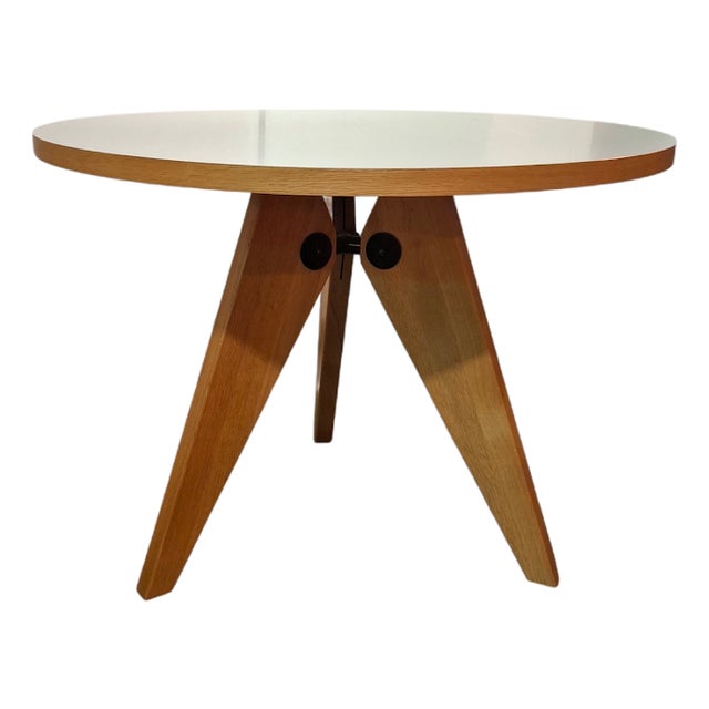 Gueridon Table by Jean Prouvè for Vitra, 2010s For Sale