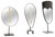 Wise Mirrors by Colé Italia, Set of 3 For Sale